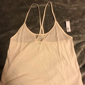 NWT Old Navy Tank Top w/ Lace Detail
